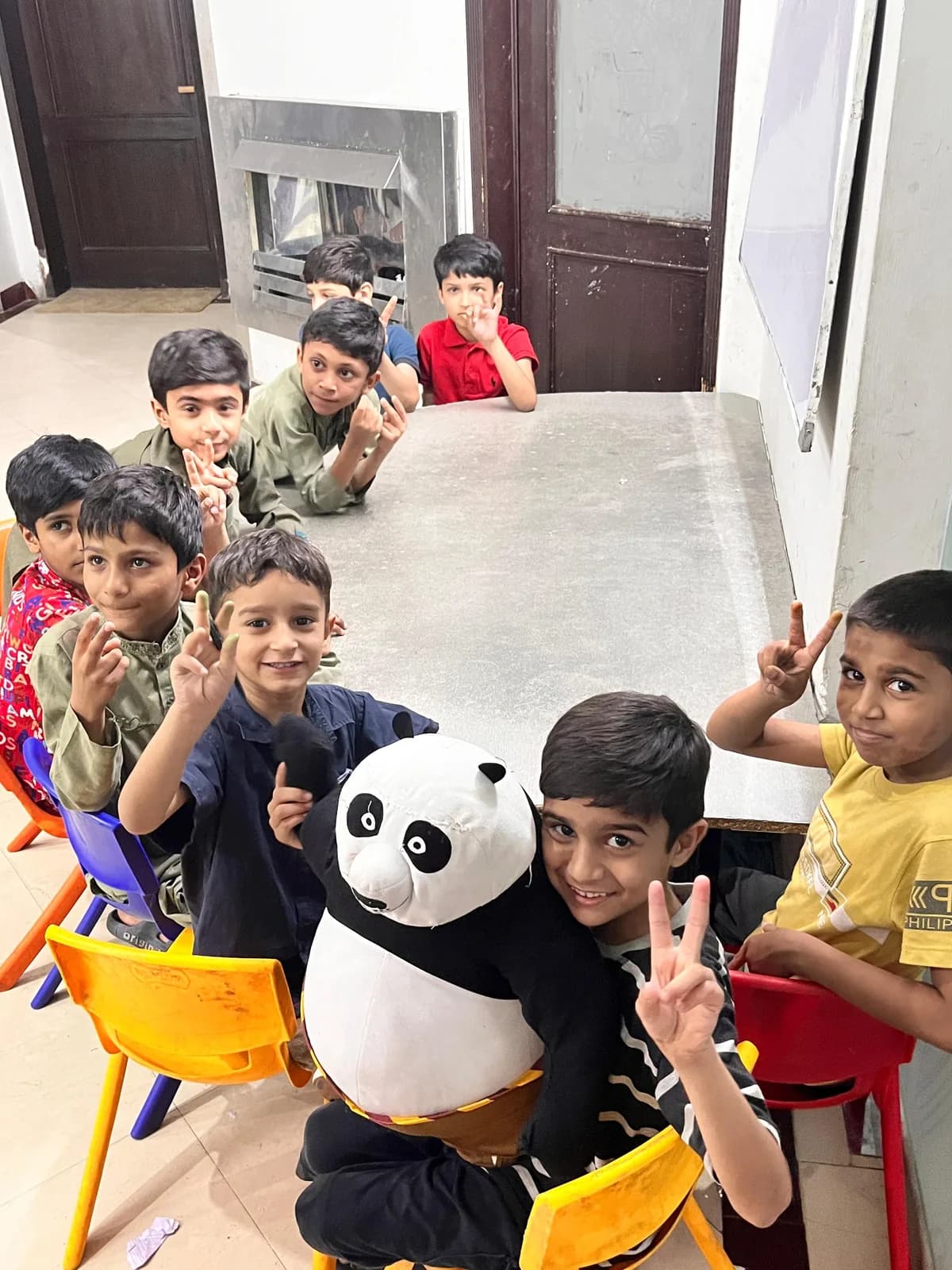 Children at Aman Little Angels